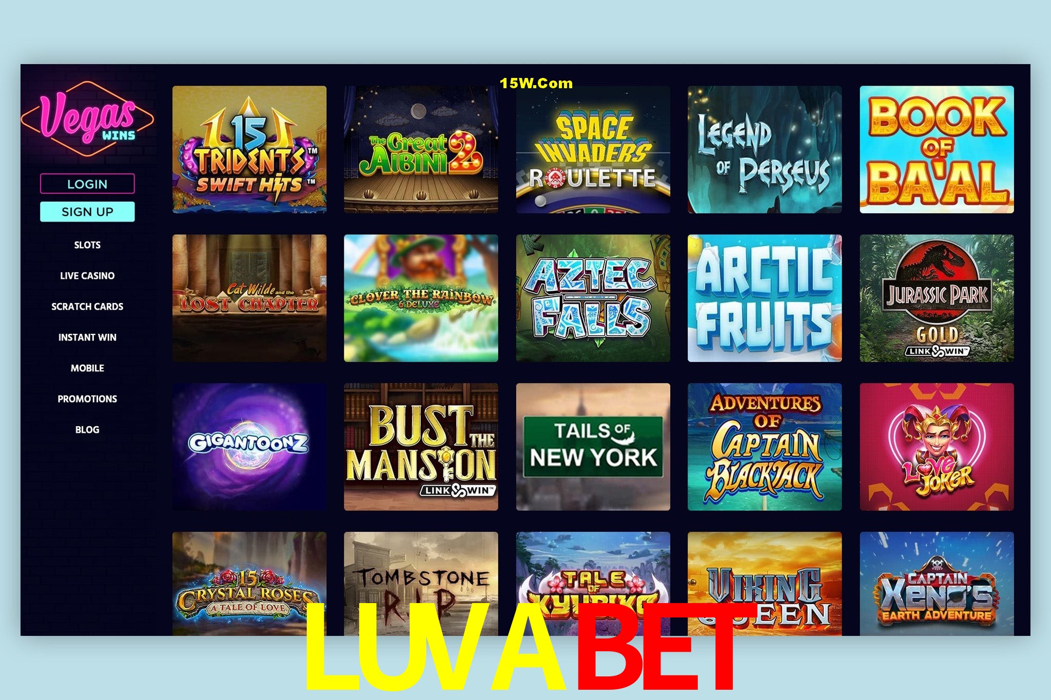 Slot Games LUVABET