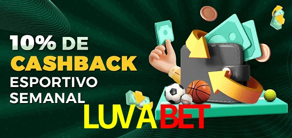 10% de bônus de cashback na LUVABET